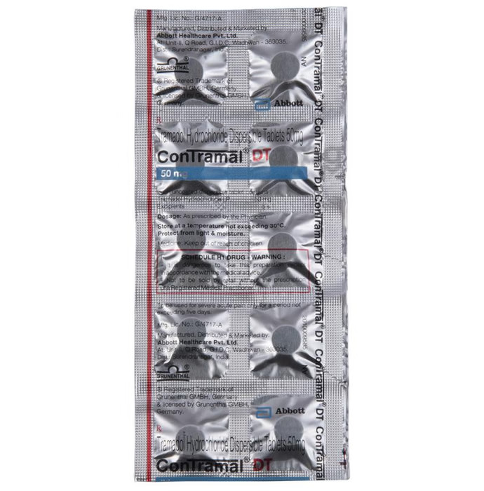 CONTRAMAL - DT 50MG TAB