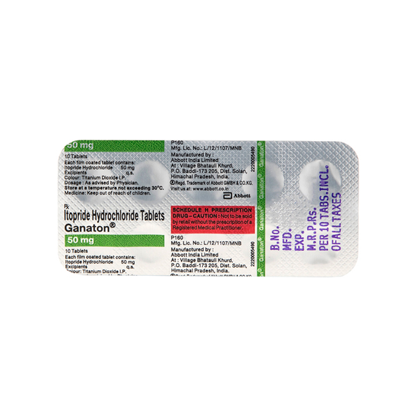 GANATON 50 MG TABLET