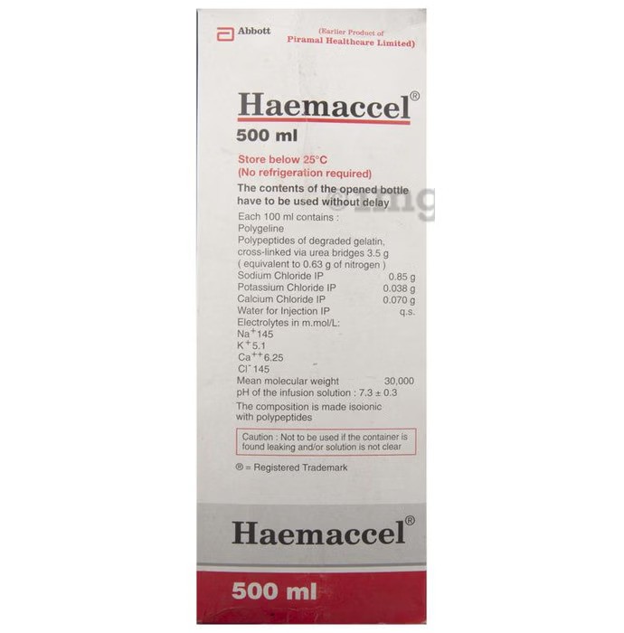 HAEMACCEL INFUSION