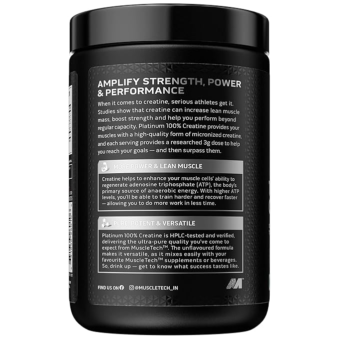 MT ESSENTIAL 100% CREATINE 250GM