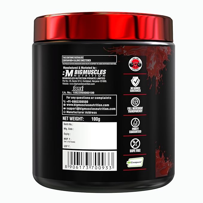 BIG MUSCLES CREAGEN 100GM