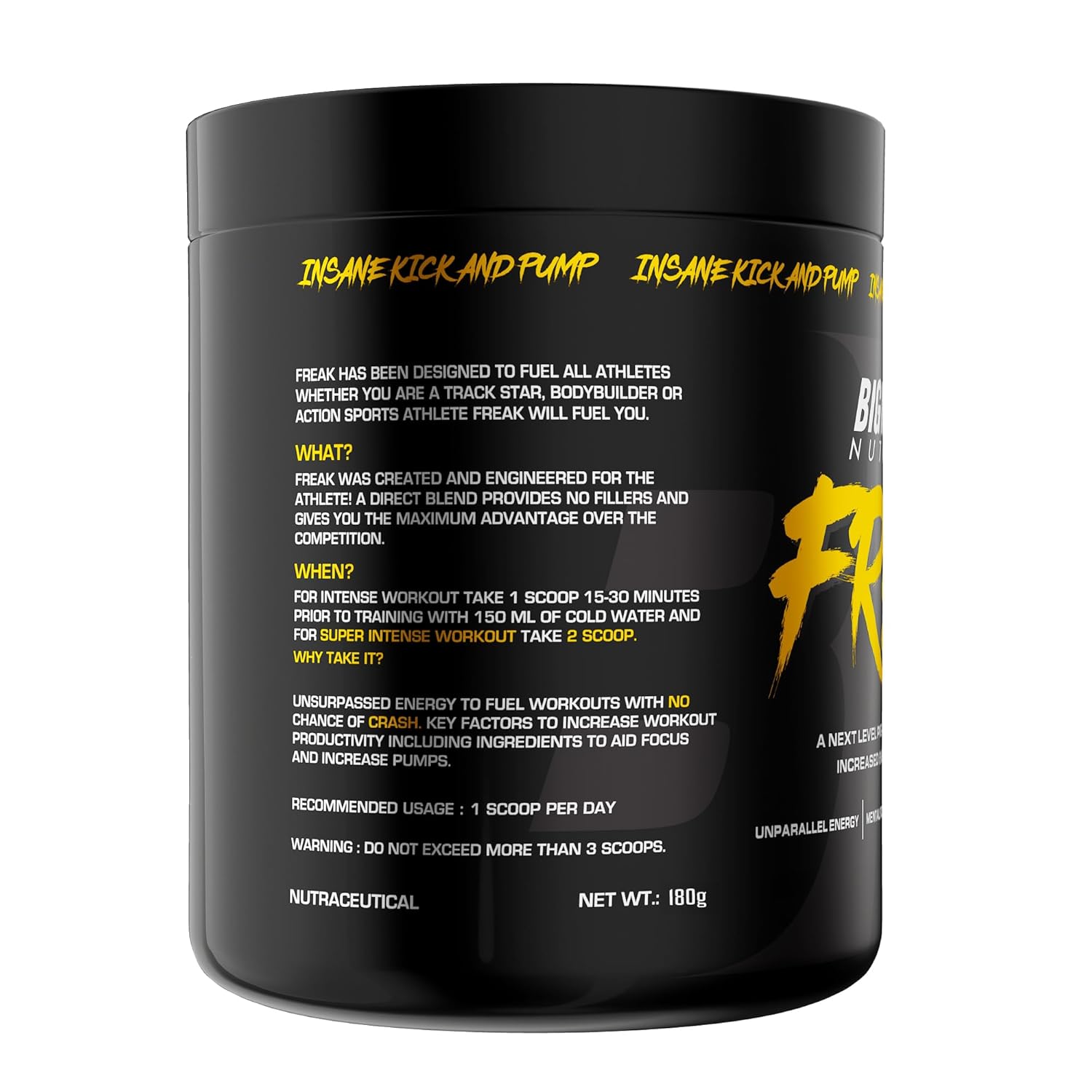 BIG MUSCLES FREAK TROPICAL CYCLONE 180GM