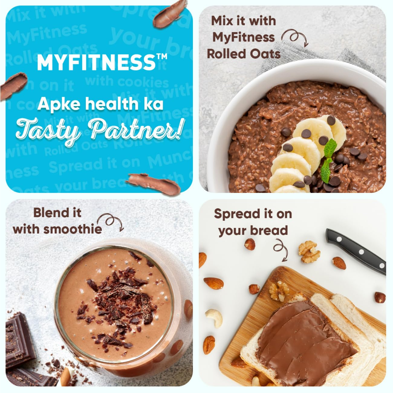 MYFITNESS CHOCOLATE PEANUT BUTTER CRUNCHY 1.25KG