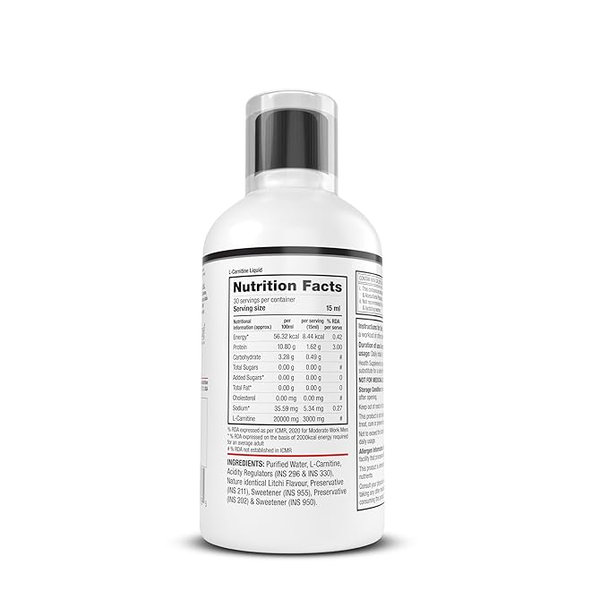 LABRADA L-CARNITINE 3000MG LITCHI LIQUID 450ML