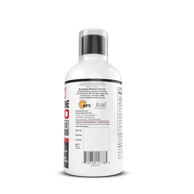 LABRADA L-CARNITINE 3000MG LITCHI LIQUID 450ML