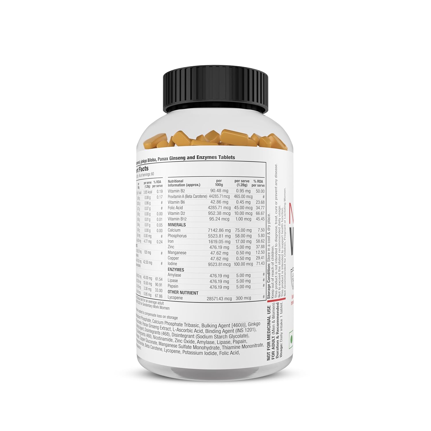 LABRADA MULTIVITAMIN 60 CAPSULES