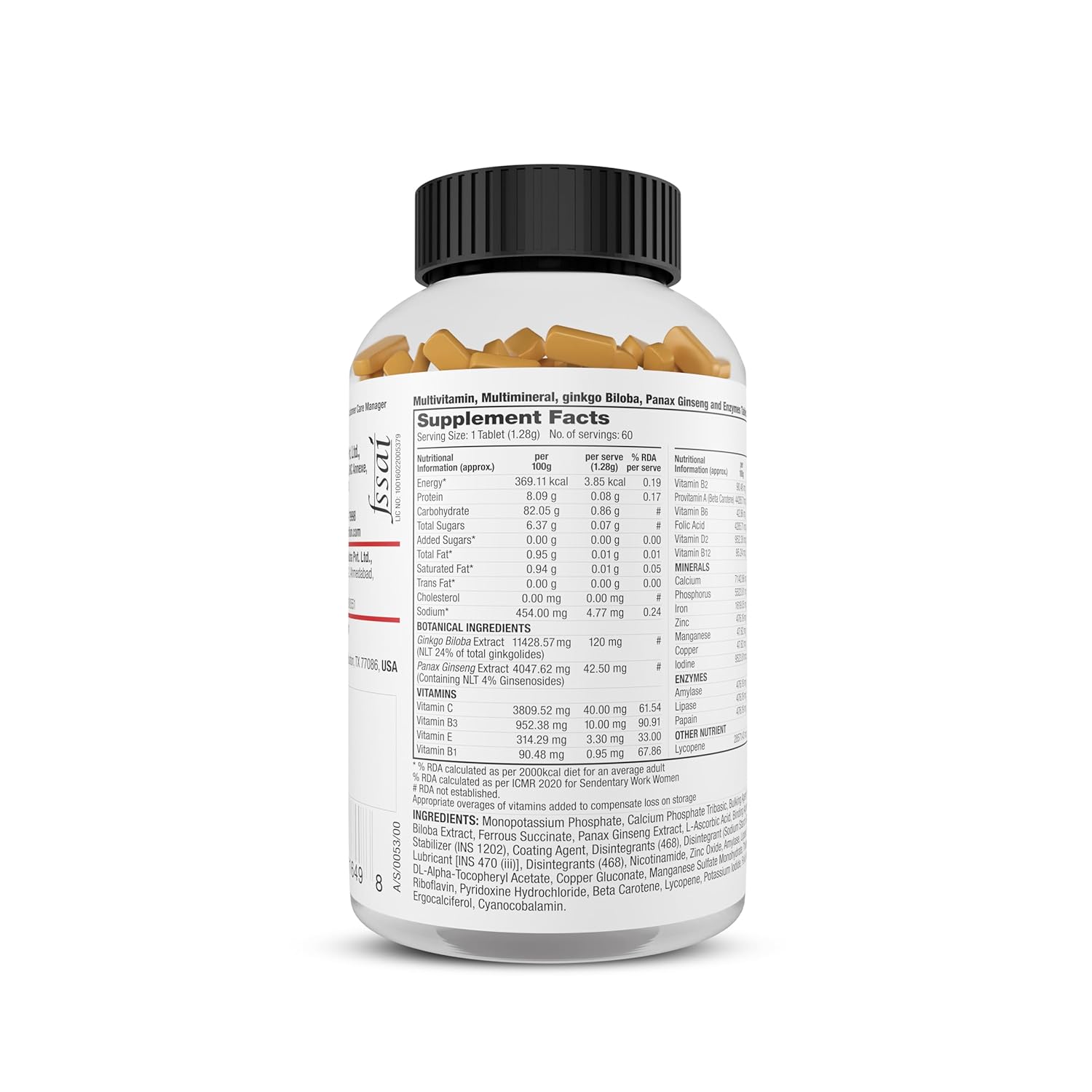 LABRADA MULTIVITAMIN 60 CAPSULES