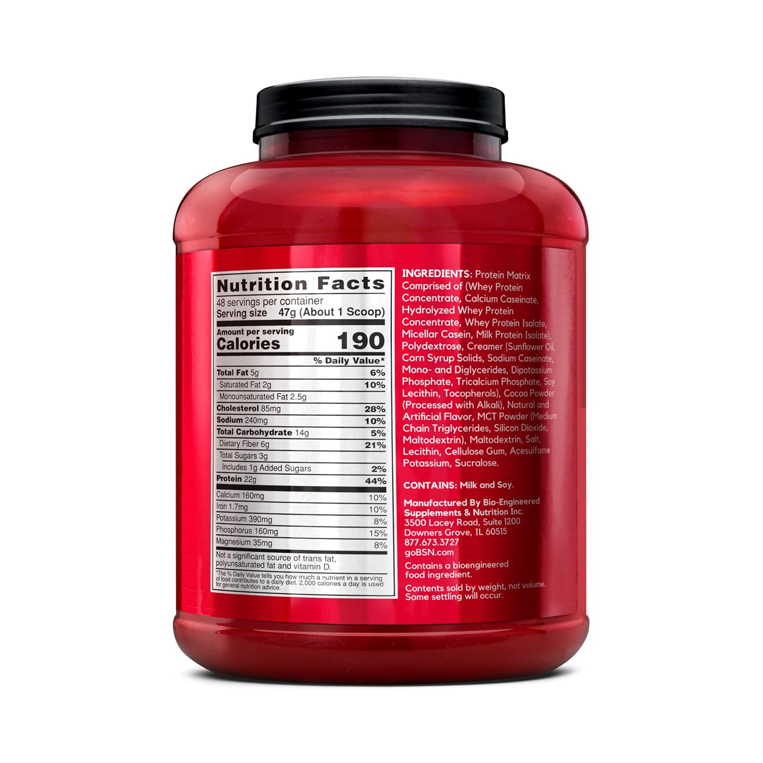 BSN SYNTHA-6 PROTEIN POWDER MILK CHOCOLATE 5LBS