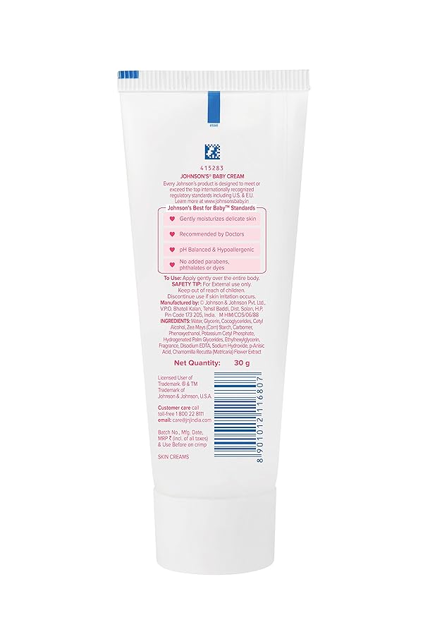 JOHNSONS BABY CREAM 30G