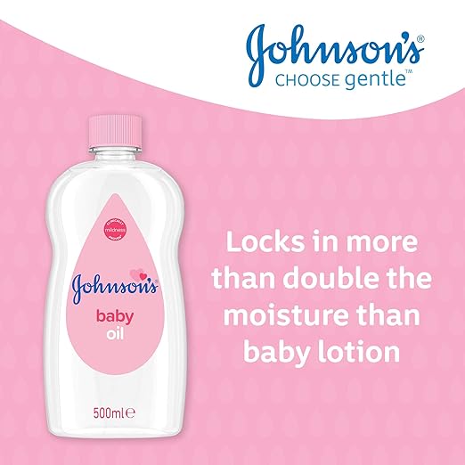 JOHNSONS BABY OIL 500ML