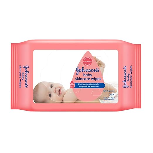 JOHNSONS BABY WIPES 20PCS