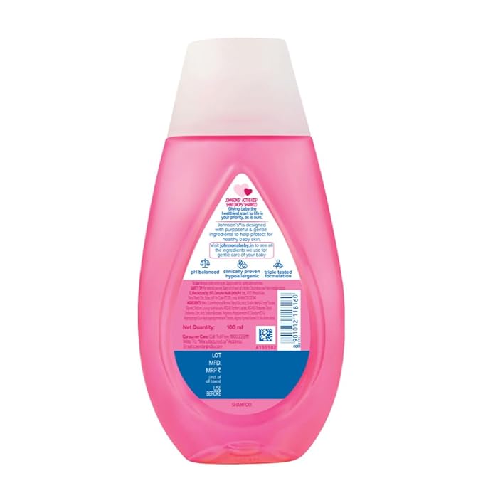 JOHNSONS KID SHINY DROP SHAMPOO 100ML