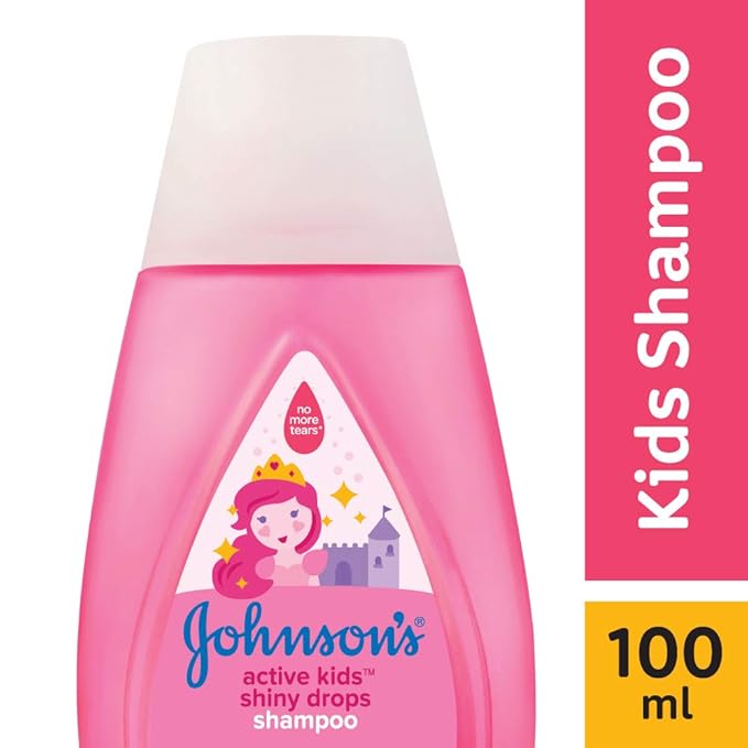 JOHNSONS KID SHINY DROP SHAMPOO 100ML