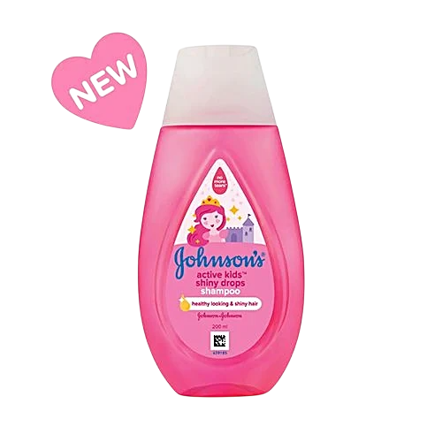 JOHNSONS KID SHINY DROP SHAMPOO 200ML