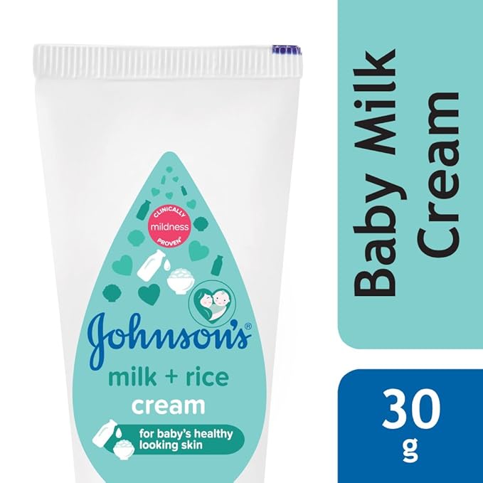 JOHNSONS MILK+RICE CREAM 30G