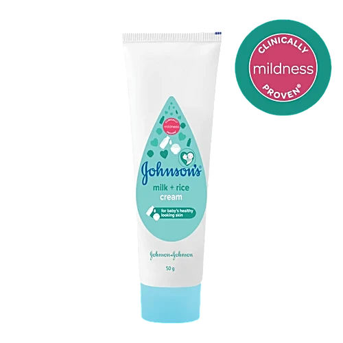 JOHNSONS MILK+RICE CREAM 50G
