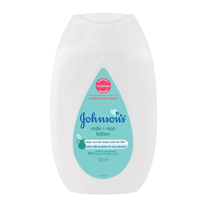 JOHNSONS MILK+RICE LOTION 100ML