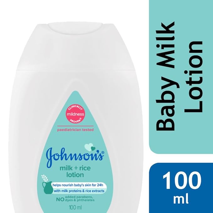 JOHNSONS MILK+RICE LOTION 100ML