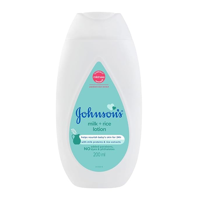 JOHNSONS MILK+RICE LOTION 200ML