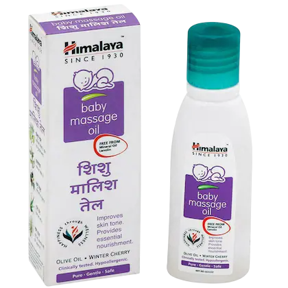 HIMALAYA BABY MASSAGE OIL 50ML