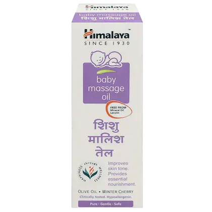 HIMALAYA BABY MASSAGE OIL 50ML