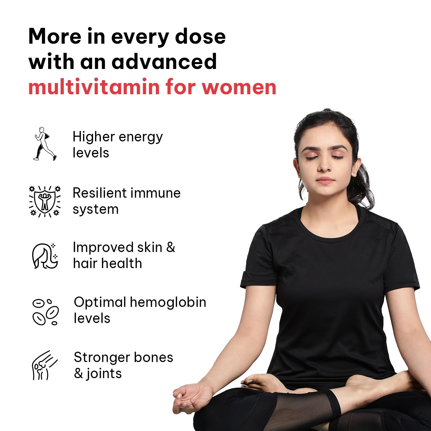 HEALTHKART HK VITALS MULTIVITAMIN PLUS WOMEN UNFLAVORED 30 TABLETS