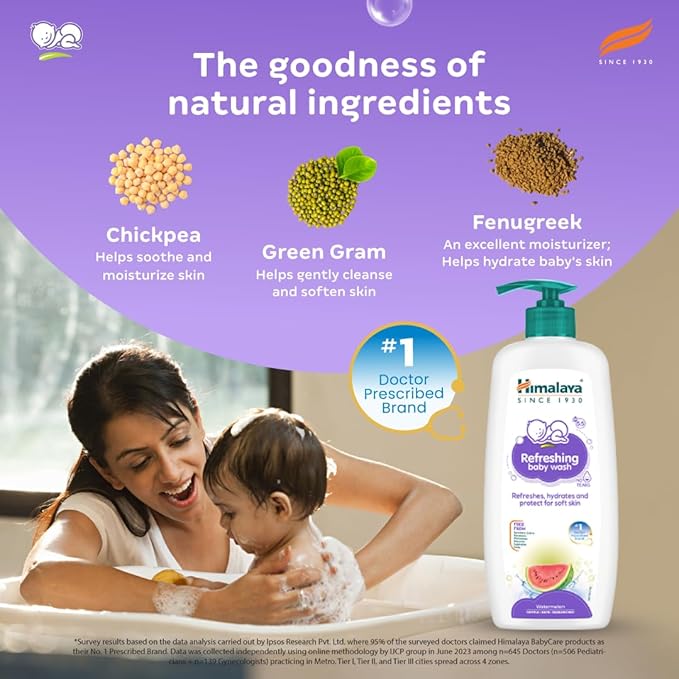 HIMALAYA GENTLE BABY WASH 100ML