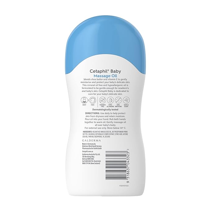 CETAPHIL BABY MASSAGE OIL 200ML