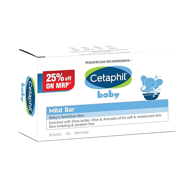 CETAPHIL BABY MILD BAR 100GM