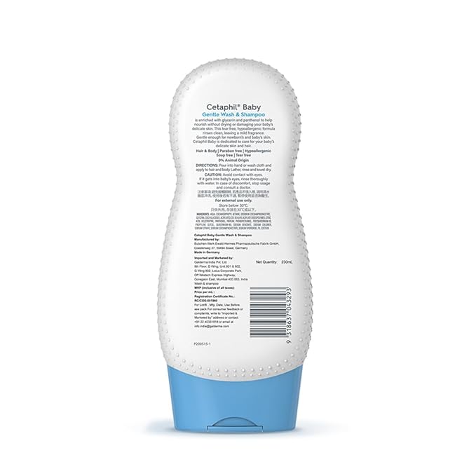 CETAPHIL BABY WASH & SHAMPOO 230ML