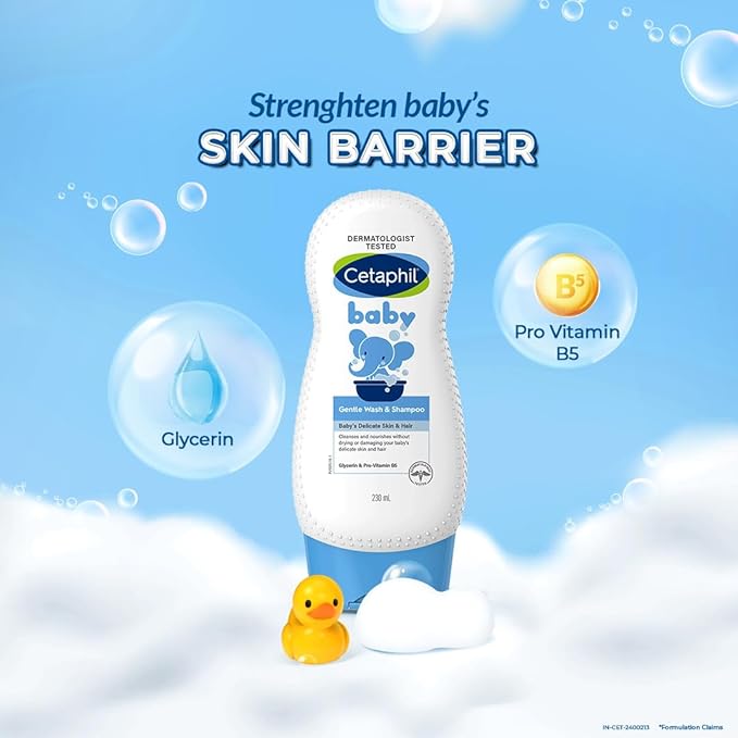 CETAPHIL BABY WASH & SHAMPOO 230ML