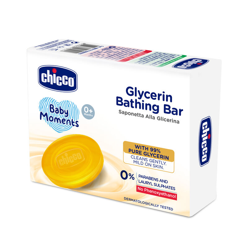CHICCO BM GLYCER IN BATHING BAR 75GM