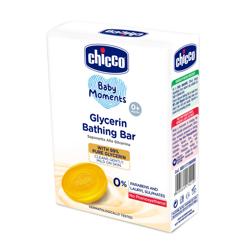 CHICCO BM GLYCER IN BATHING BAR 75GM