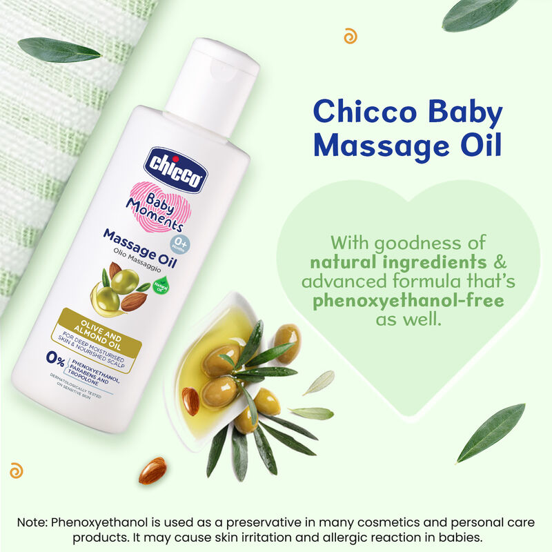 CHICCO BM MASSAGE OIL 200ML