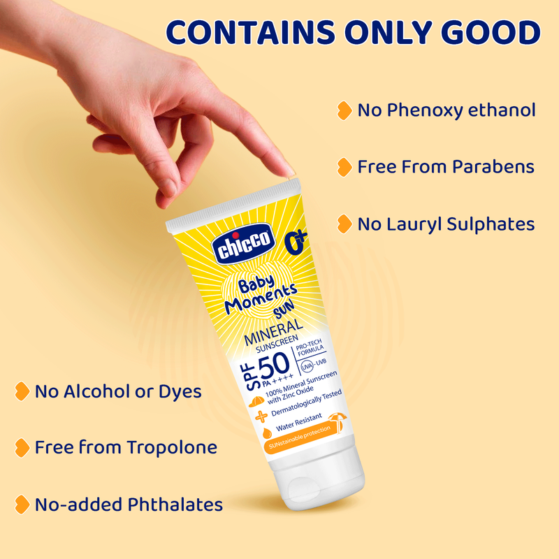 CHICCO BM SUN CREAM SPF-50 75GM