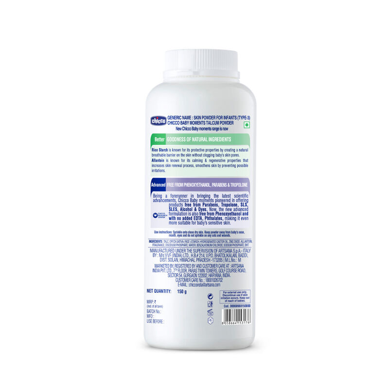 CHICOO BM TALCUM POWDER 150G