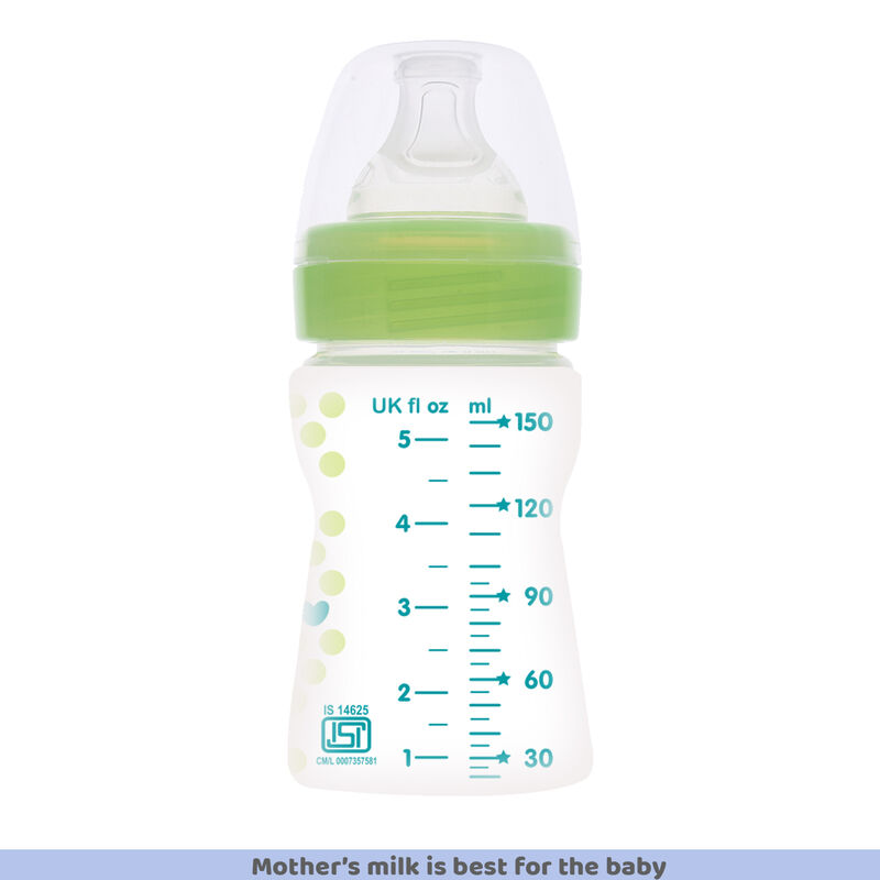 CHICOO BOTTEL WB SIL PHY GREEN 150ML