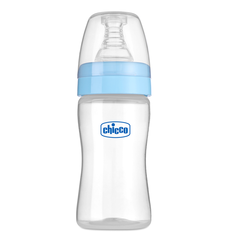 CHICCO BOTTEL FEED EASY 125ML BLUE SLOW