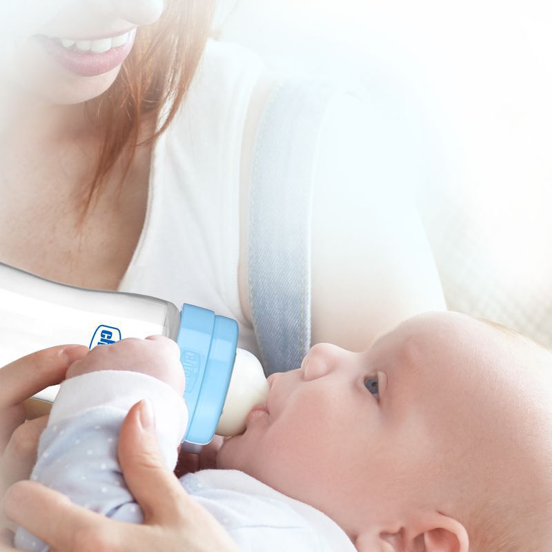 CHICOO BOTTEL FEED EASY BLUE COLORED 2+ MONTHS BABIES 250ML