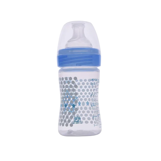 CHICCO BOTTEL WB SIL PHY BLUE 150ML