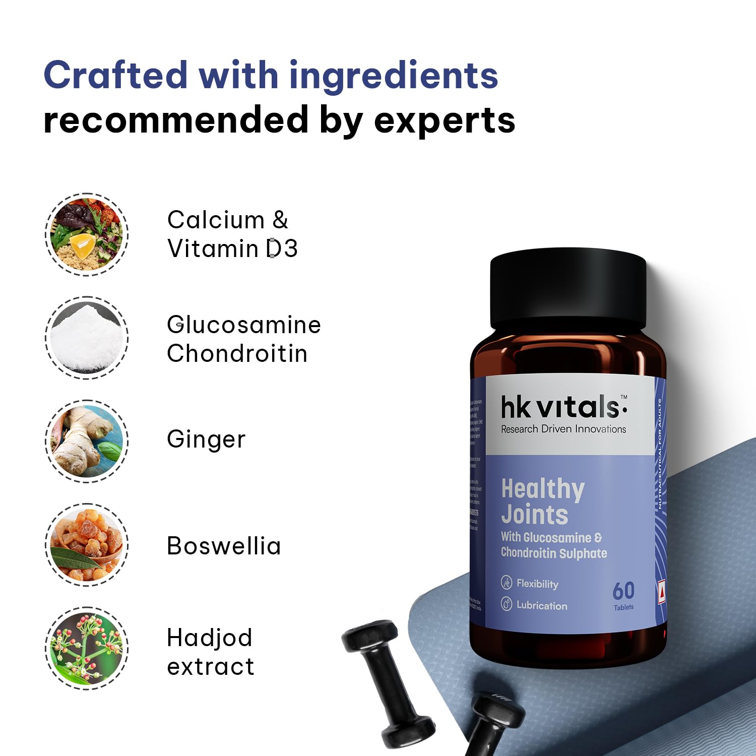 HEALTHKART HK VITALS HEALTHY JOINTS 60 TABLETS