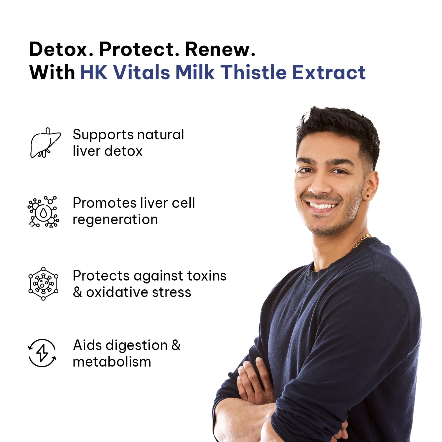 HEALTHKART HK VITALS MILK THISTLE EXTRACT 600MG 120 CAPSULES