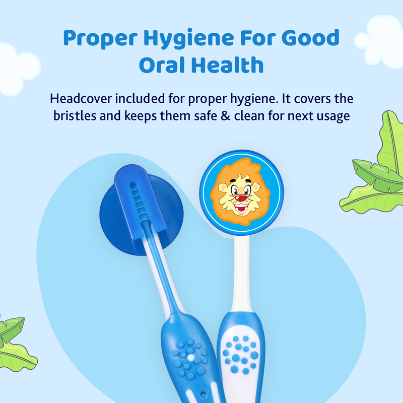 CHICCO TOOTHBRUSH BLUE 3Y-8Y