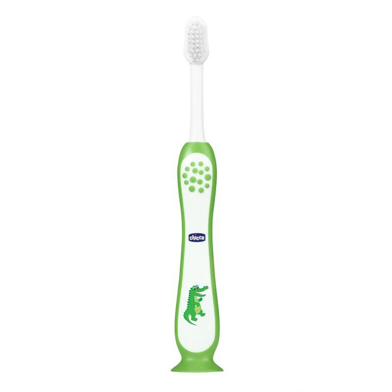CHICCO TOOTHBRUSH GREEN 3Y-8Y