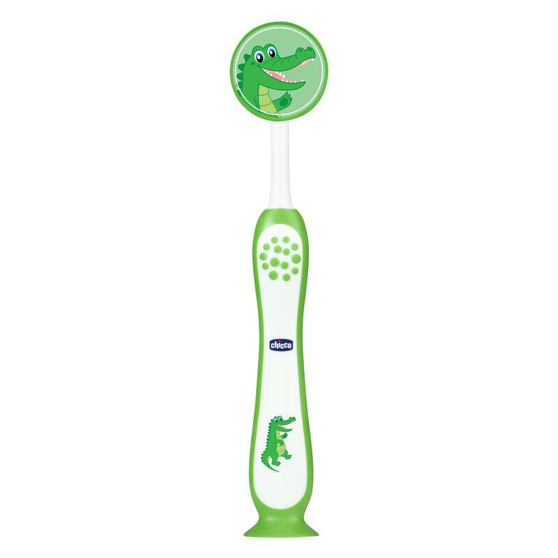 CHICCO TOOTHBRUSH GREEN 3Y-8Y