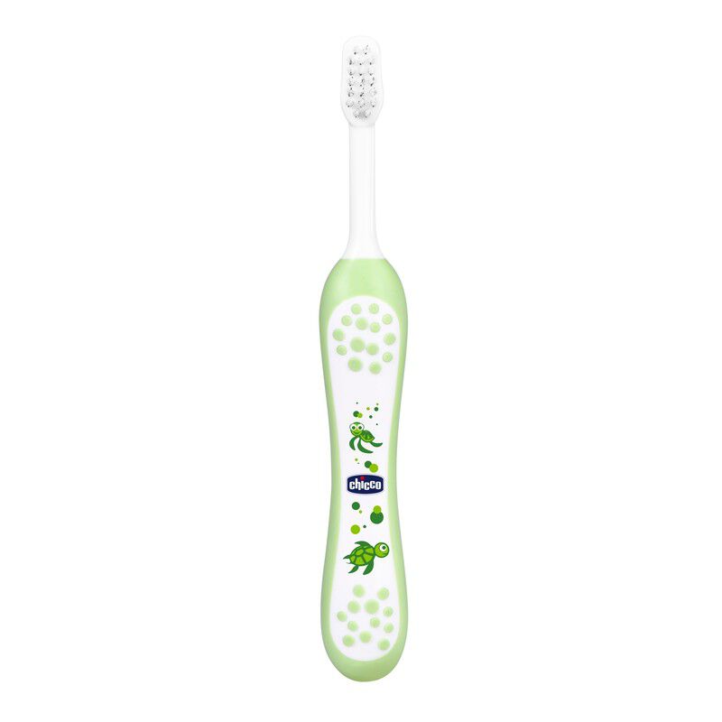 CHICCO TOOTHBRUSH GREEN 6-36M