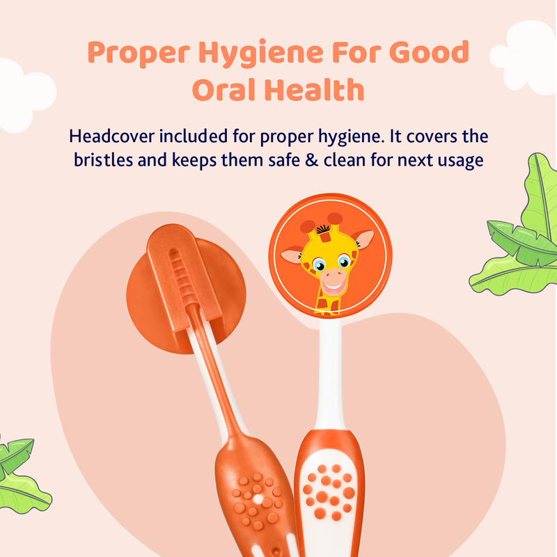 CHICCO TOOTHBRUSH ORANGE 3Y-8Y