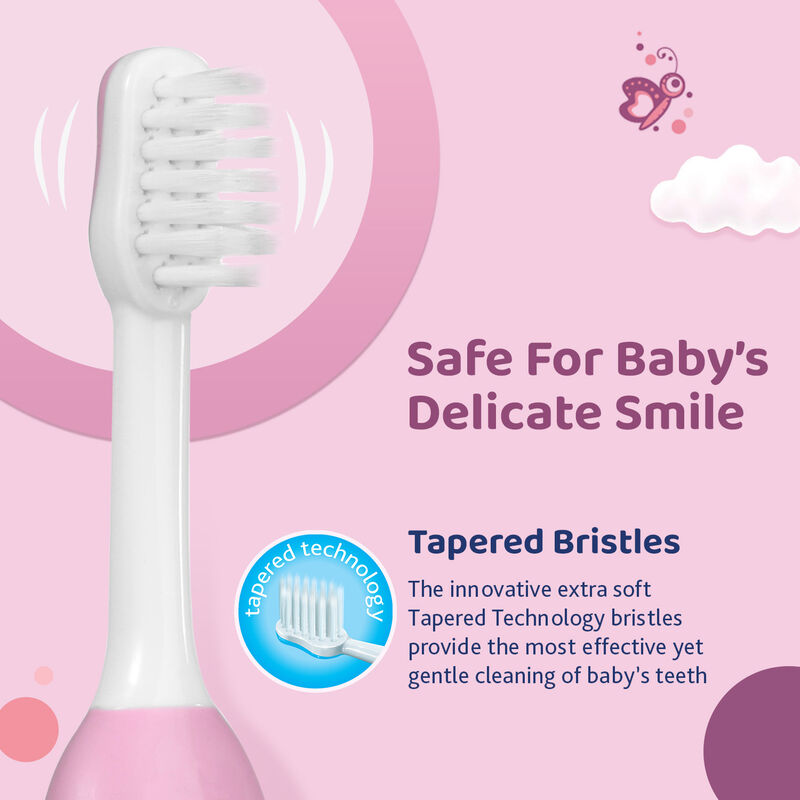 CHICCO TOOTHBRUSH PINK 6-36M