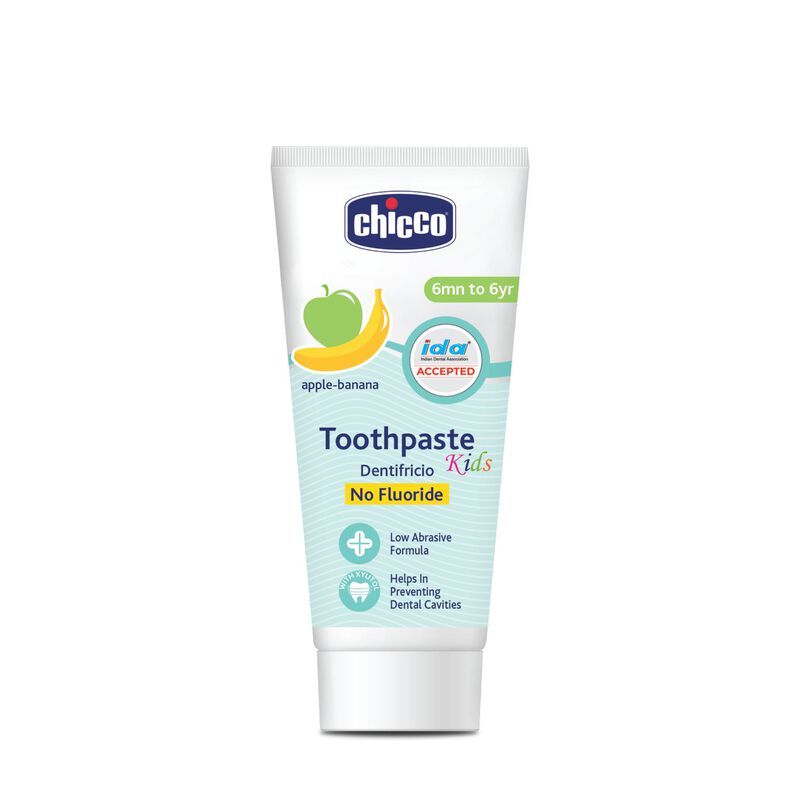 CHICCO TOOTHPASTE APPLE/BANANA 6M-6Y