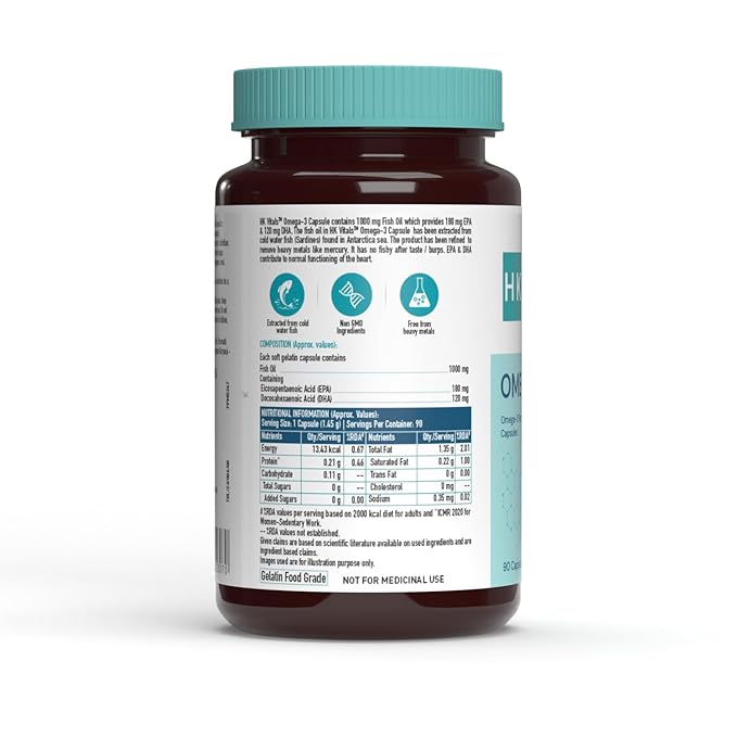 HEALTHKART HK VITALS OMEGA 3 90 CAPSULES